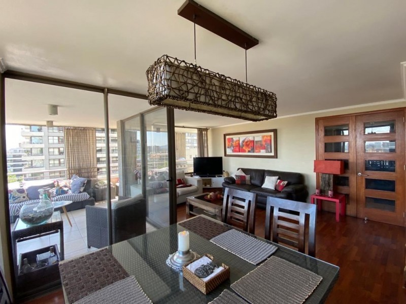 Depto Espectacular Terraza Panorámica 4D/3B M. Chile España