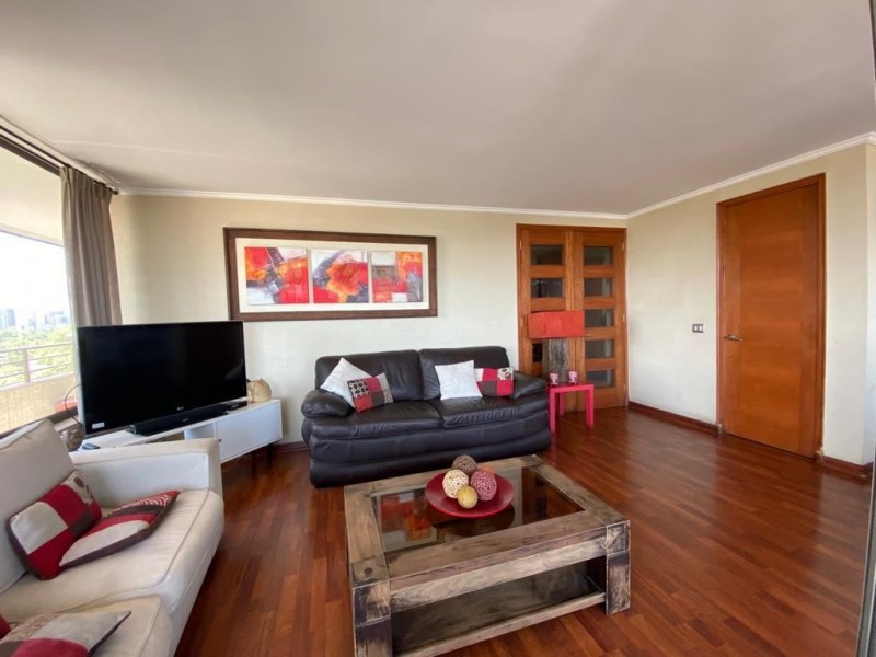 Depto Espectacular Terraza Panorámica 4D/3B M. Chile España