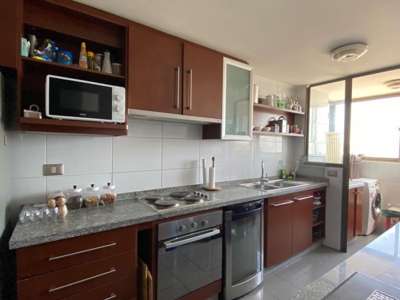 Depto Espectacular Terraza Panorámica 4D/3B M. Chile España