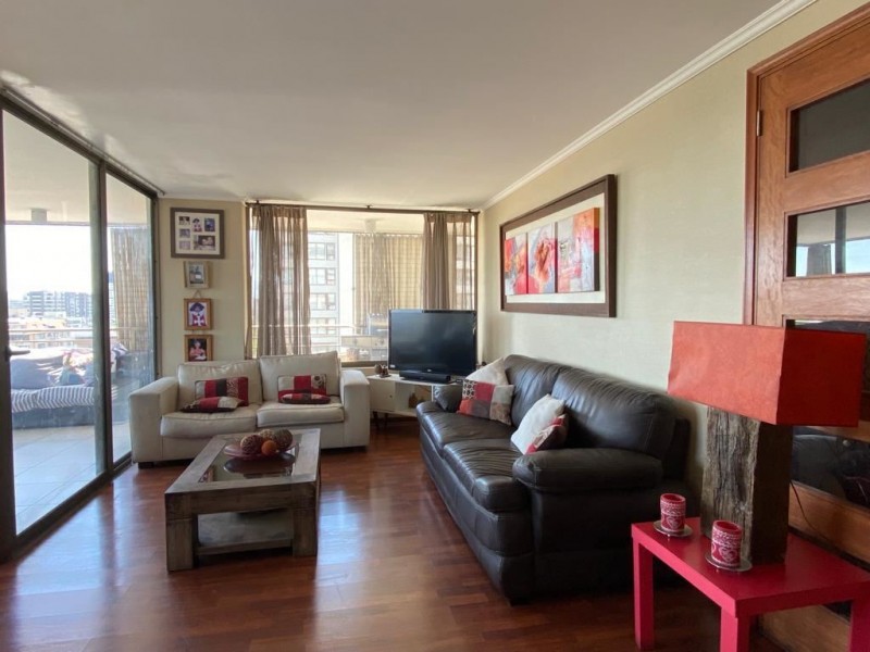 Depto Espectacular Terraza Panorámica 4D/3B M. Chile España