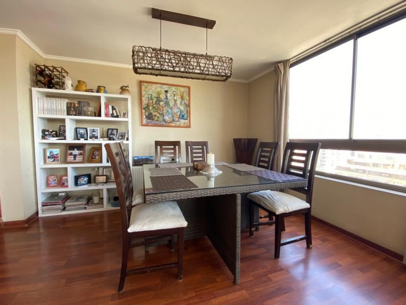 Depto Espectacular Terraza Panorámica 4D/3B M. Chile España