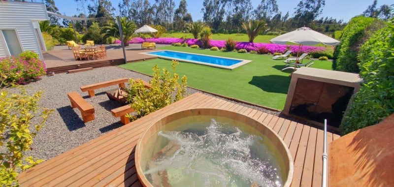 Se Vende Parcela Con Casa Amoblada 3D 2B Tunquén