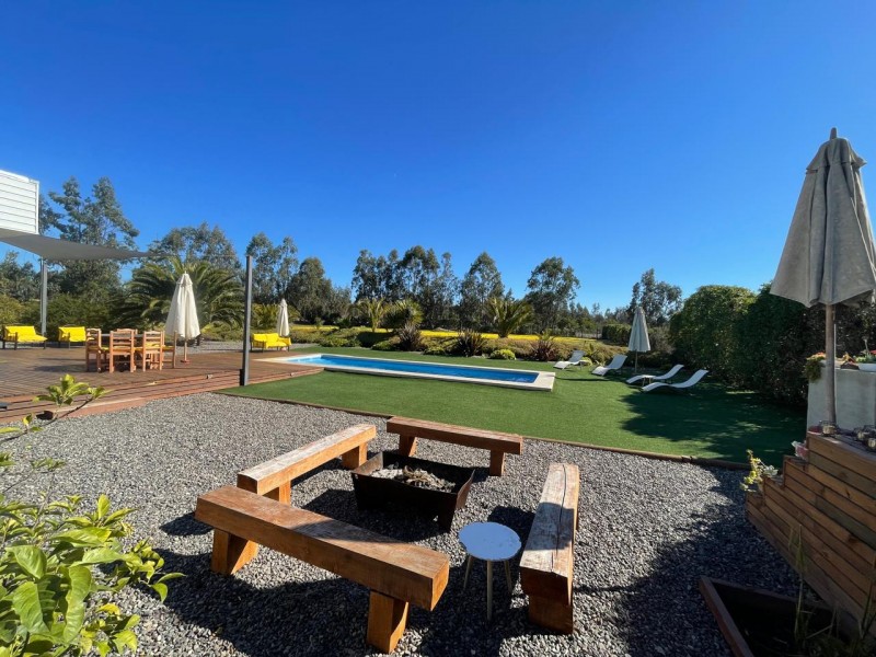 Se Vende Parcela Con Casa Amoblada 3D 2B Tunquén