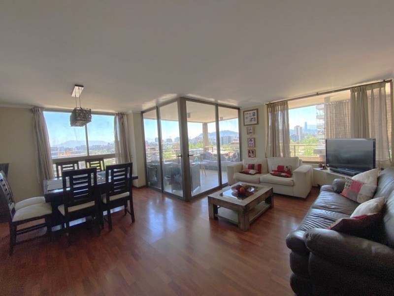 Depto Espectacular Terraza Panorámica 4D/3B M. Chile España