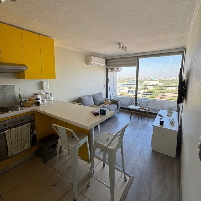 Macul / Arriendo Depto 2D 1B 1Est 1Bod