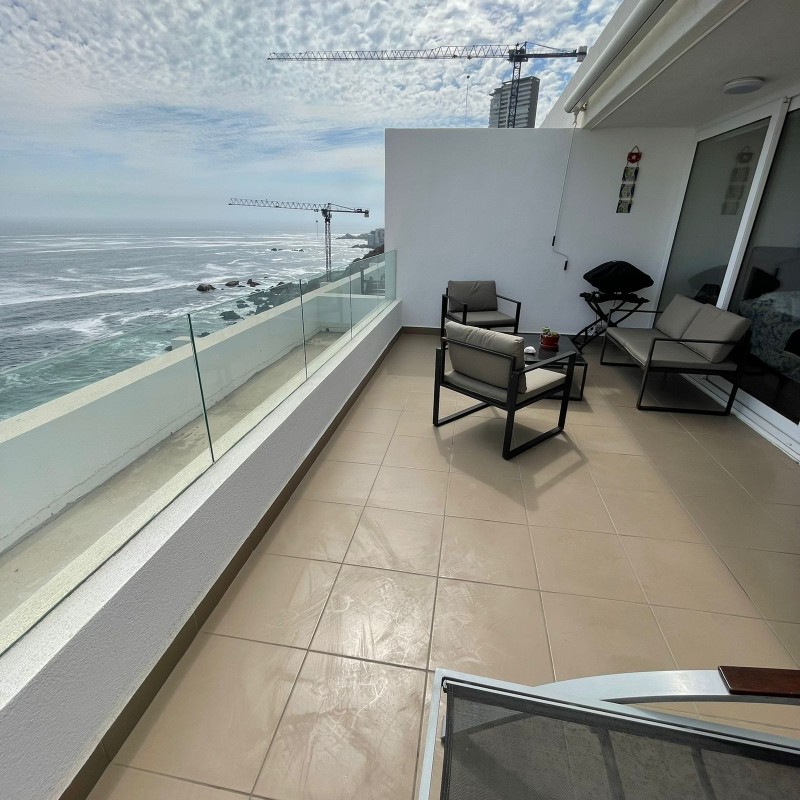 Concón / Venta Depto 1D 1B 1Est 1Bod Amoblado Cochoa Vista P