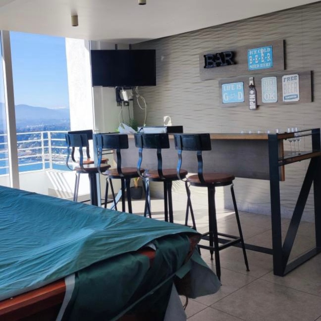 Concón / Arriendo Depto Amoblado 1D 1B Vista Al Mar