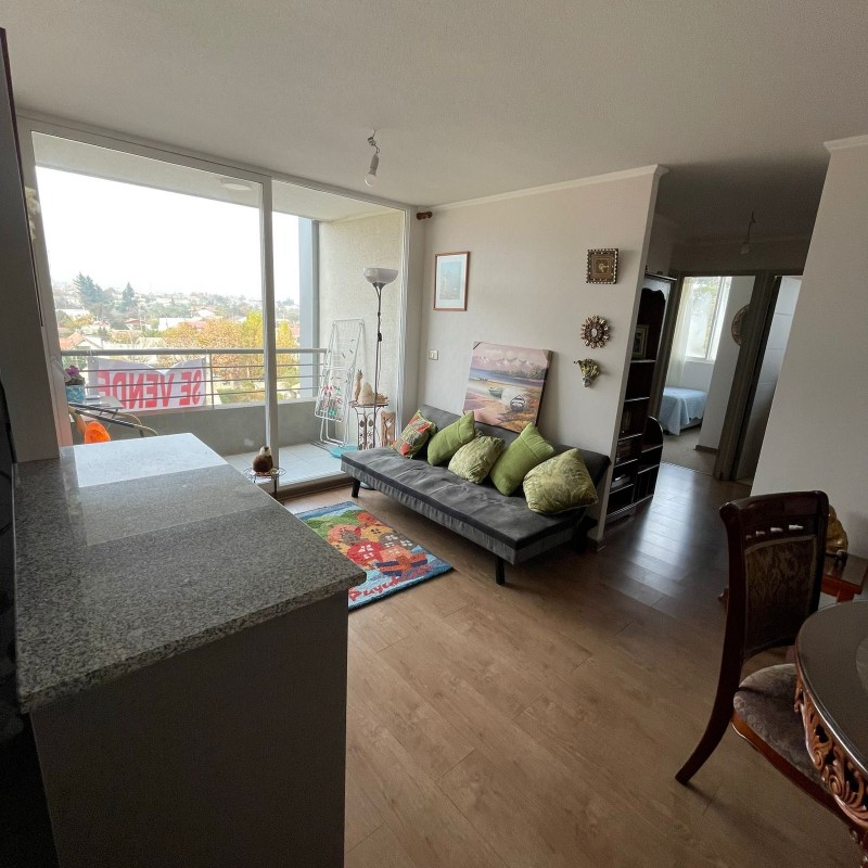 Villa Alemana / Venta Depto 3D 1B 1Bod 1Est Semi Nuevo