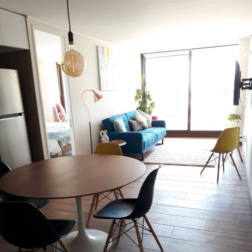 Concón / Venta Depto 1D 1B 1Est 1Bod Amoblado Playa la Boca