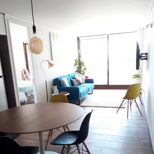 Concón / Venta Depto 1D 1B 1Est 1Bod Amoblado Playa la Boca