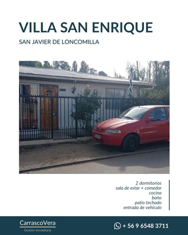 Se Vende Casa | Villa San Enrique