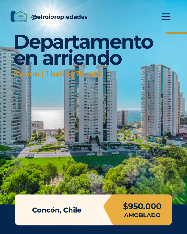 Fotografía de Departamento Amoblado Con Vista Panorámica – Concón