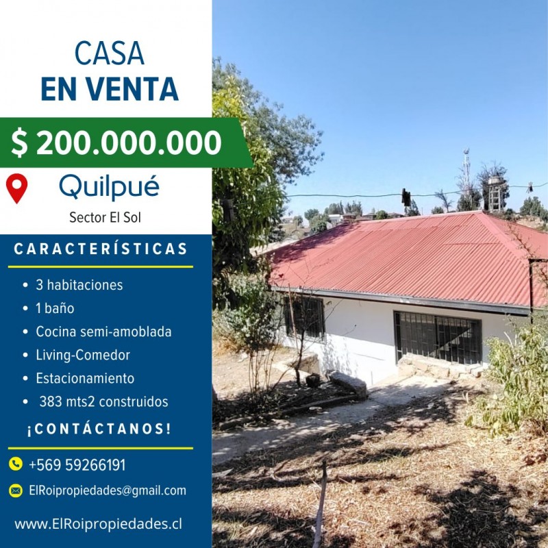 Fotografía de Casa Independiente Remodelada – Sector el Sol, Quilpué