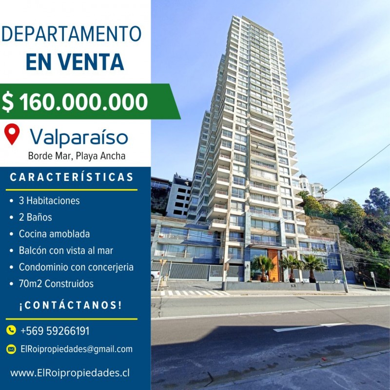 Fotografía de Departamento en Condominio – Playa Ancha