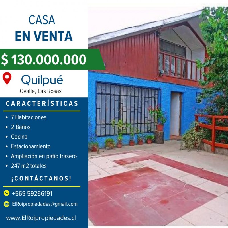 Fotografía de Amplia Casa de Dos Pisos – las Rosas