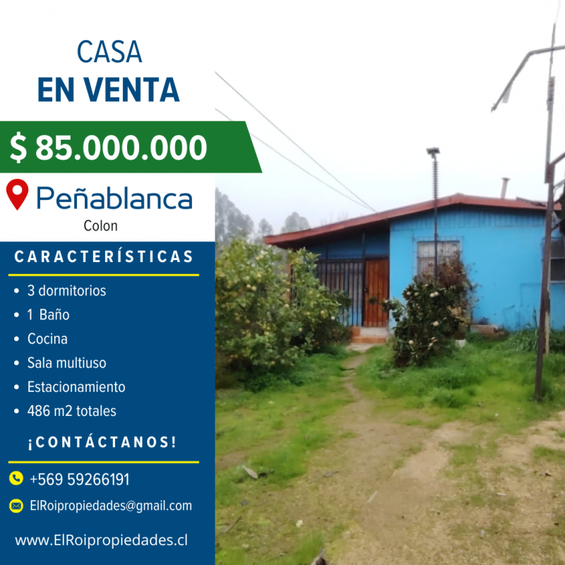 Fotografía de Casa Con Gran Terreno – Peñablanca