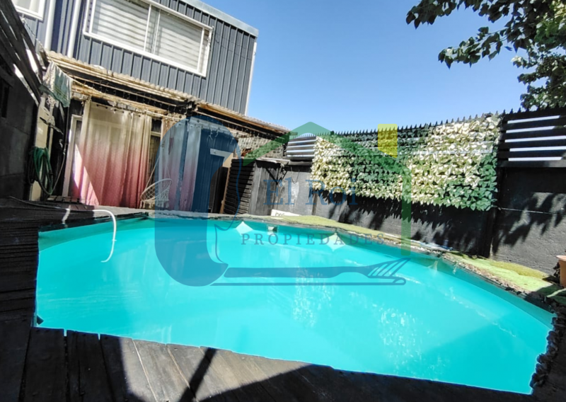 Acogedora Casa Con Piscina – Villa Alemana