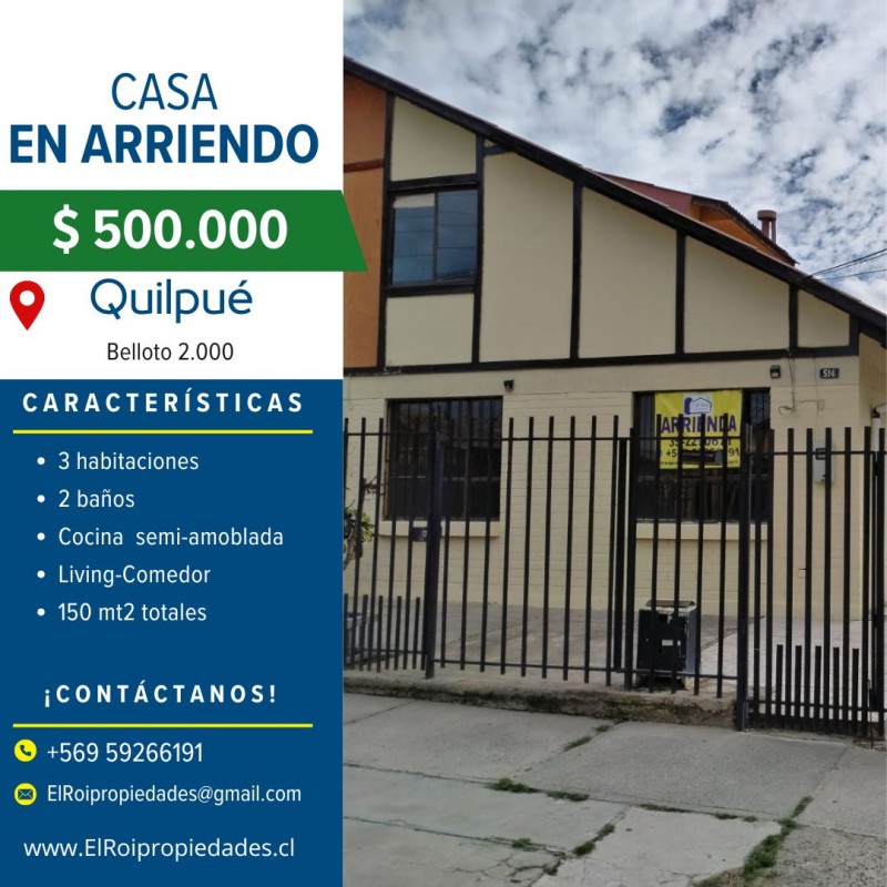 Fotografía de Casa Dos Piso – Belloto 2.000 Quilpué