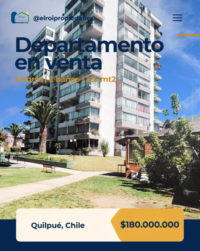 Fotografía de Departamento Con Amplia Terraza – Quilpué