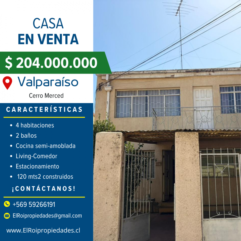 Fotografía de Casa Dos Pisos | Valparaíso