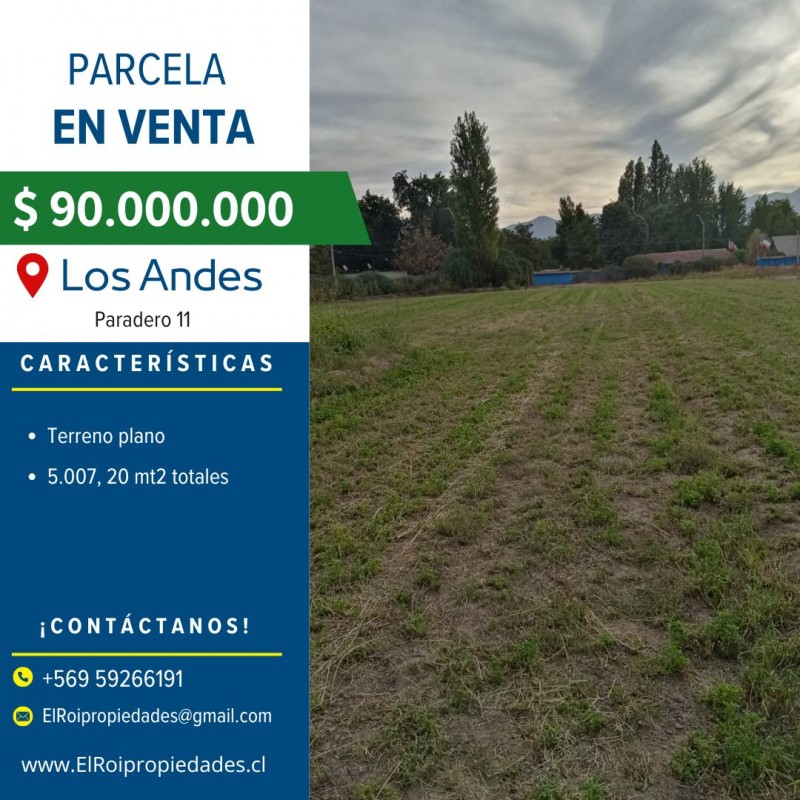 Fotografía de Amplia Parcela – los Andes