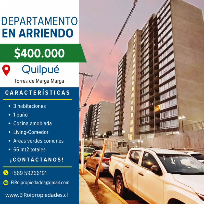 Fotografía de Departamento Piso 17 Con Vista Panorámica – Torres de Marga