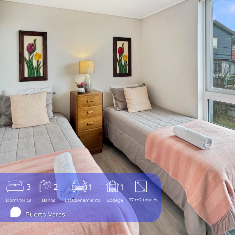 Puerto Varas Con Vista Al Lago 3D2B1E1B