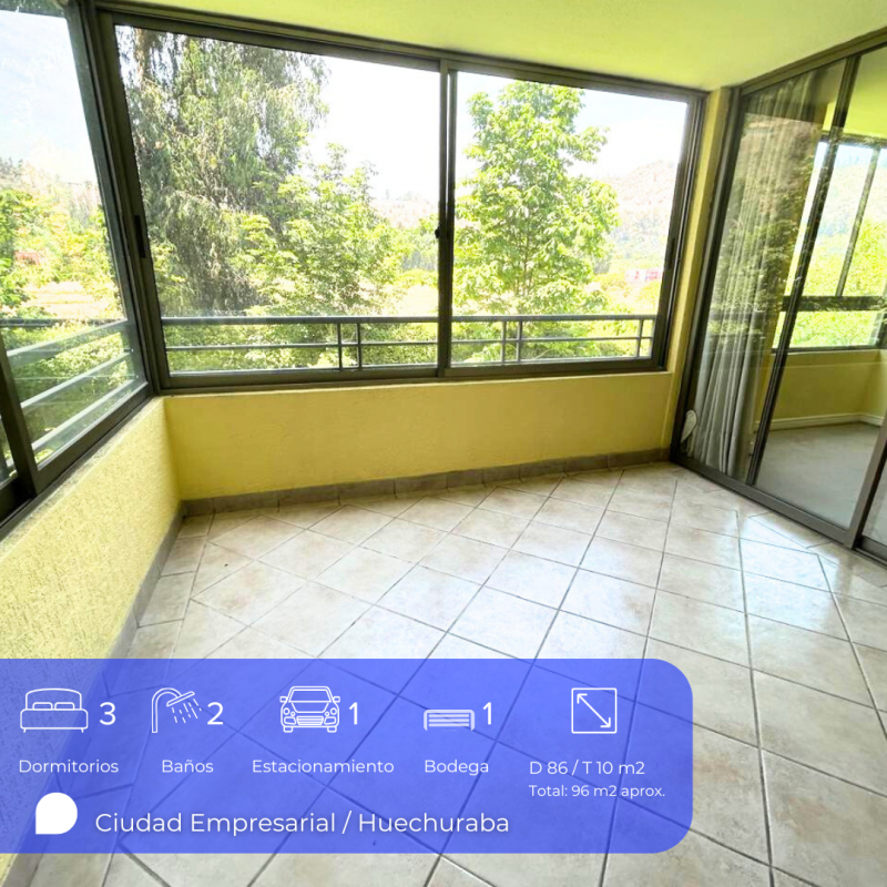 Depto 3D+2B+1E+1B Norte |96 M²| Próximo Teleférico