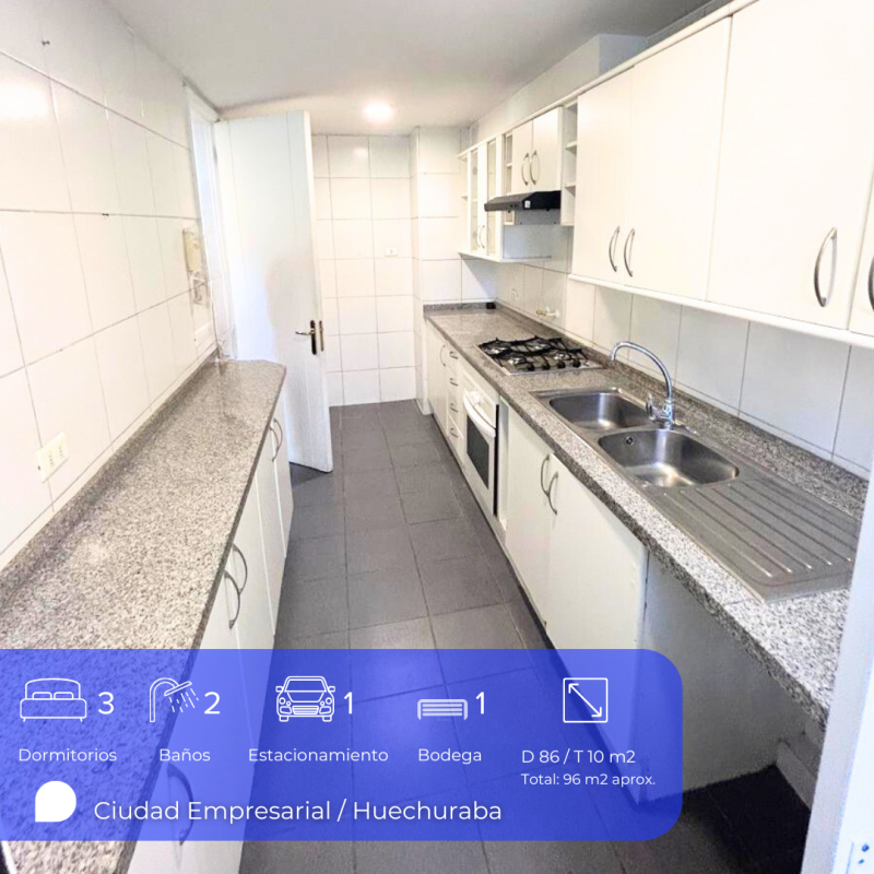 Depto 3D+2B+1E+1B Norte |96 M²| Próximo Teleférico