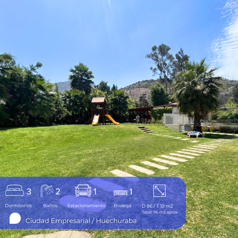 Depto 3D+2B+1E+1B Norte |96 M²| Próximo Teleférico