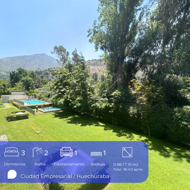 Depto 3D+2B+1E+1B Norte |96 M²| Próximo Teleférico