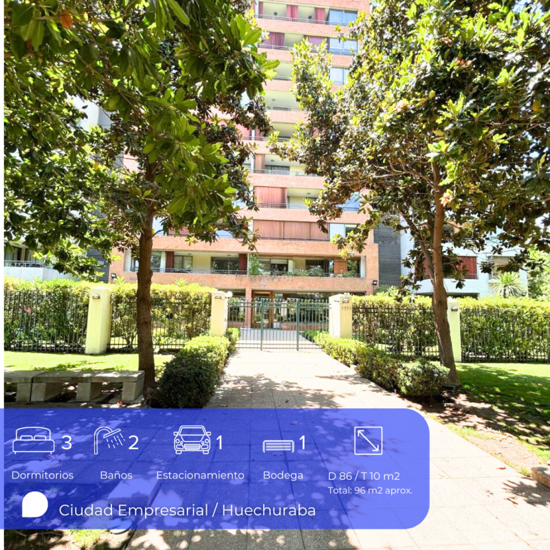 Depto 3D+2B+1E+1B Norte |96 M²| Próximo Teleférico