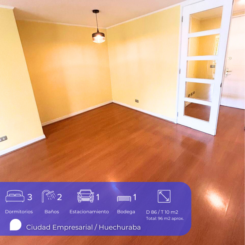 Depto 3D+2B+1E+1B Norte |96 M²| Próximo Teleférico
