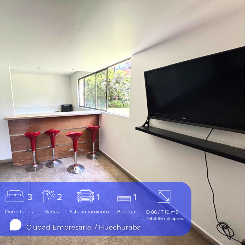 Depto 3D+2B+1E+1B Norte |96 M²| Próximo Teleférico