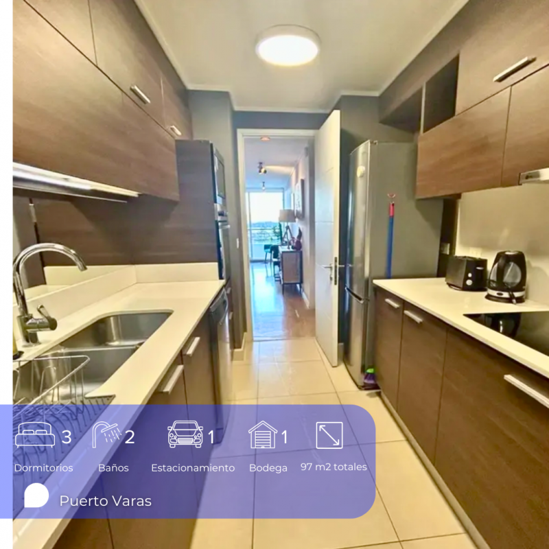 Puerto Varas Con Vista Al Lago 3D2B1E1B