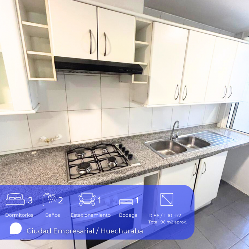 Depto 3D+2B+1E+1B Norte |96 M²| Próximo Teleférico