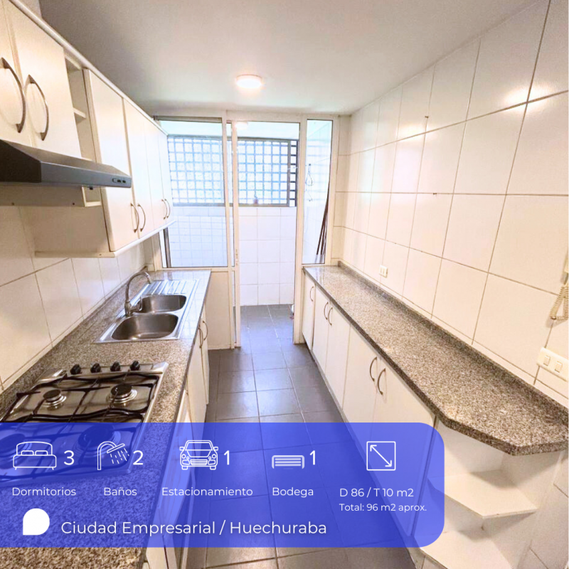Depto 3D+2B+1E+1B Norte |96 M²| Próximo Teleférico