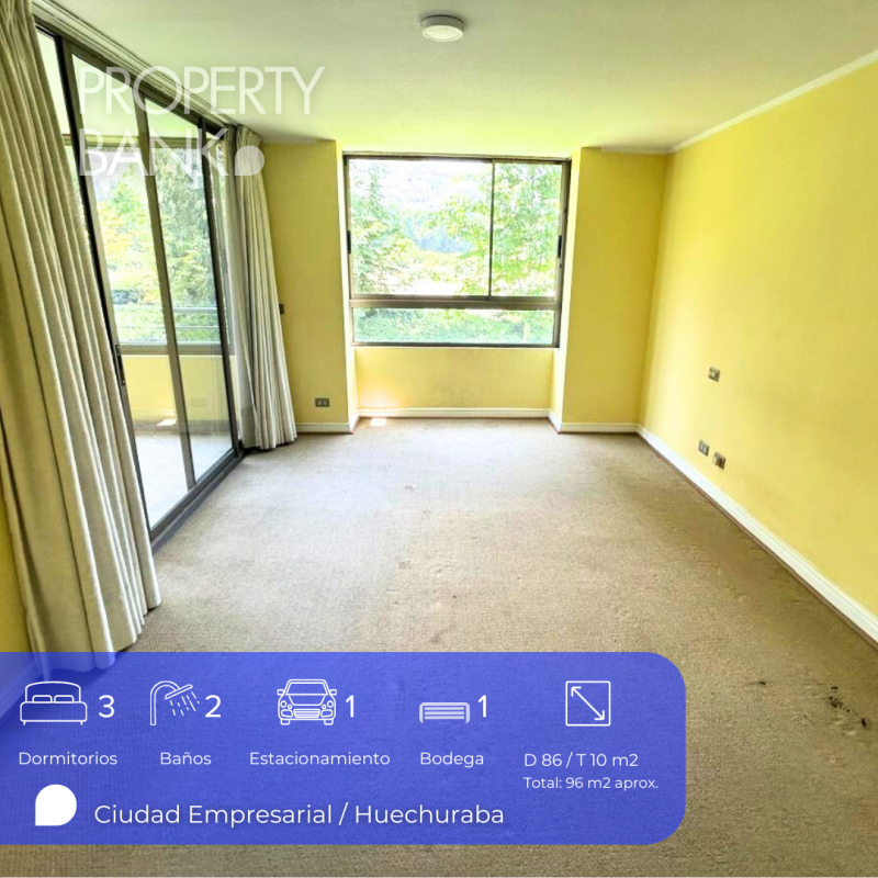 Depto 3D+2B+1E+1B Norte |96 M²| Próximo Teleférico