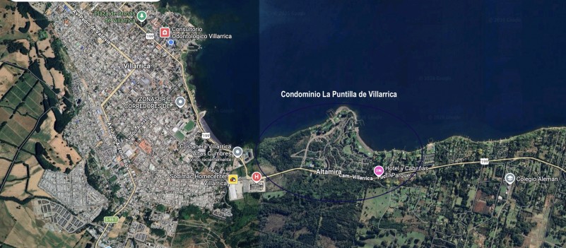 la Puntilla 1 Km Villarrica Únicas 8 Casas en Construcción