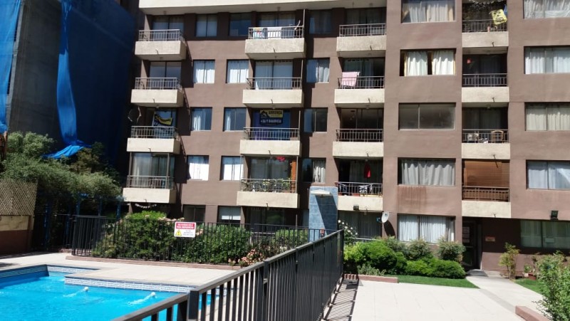 Cercanias Metro Toesca Dpto 1Dmt Living y Balcon