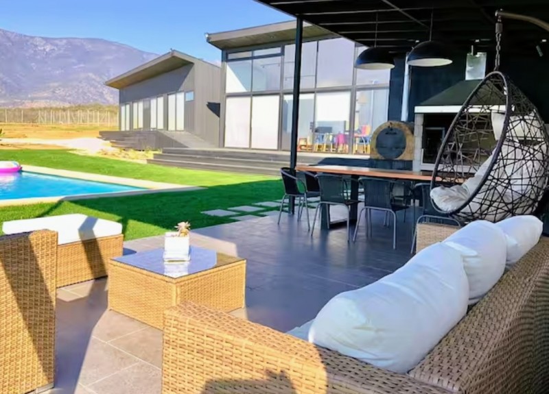 Casa Minimalista Olmué Oasis Privado
