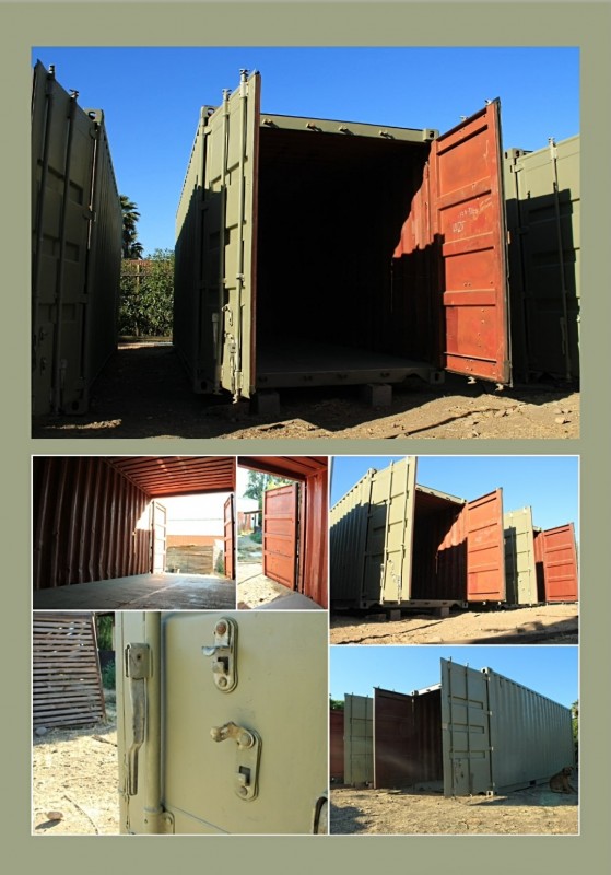 Arriendo Container y Bodegas 15 y 10 M2
