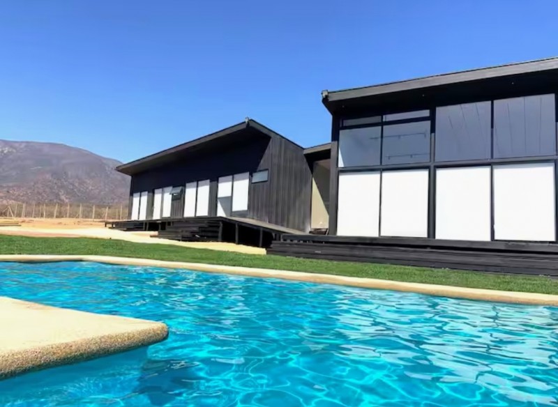 Casa Minimalista Olmué Oasis Privado