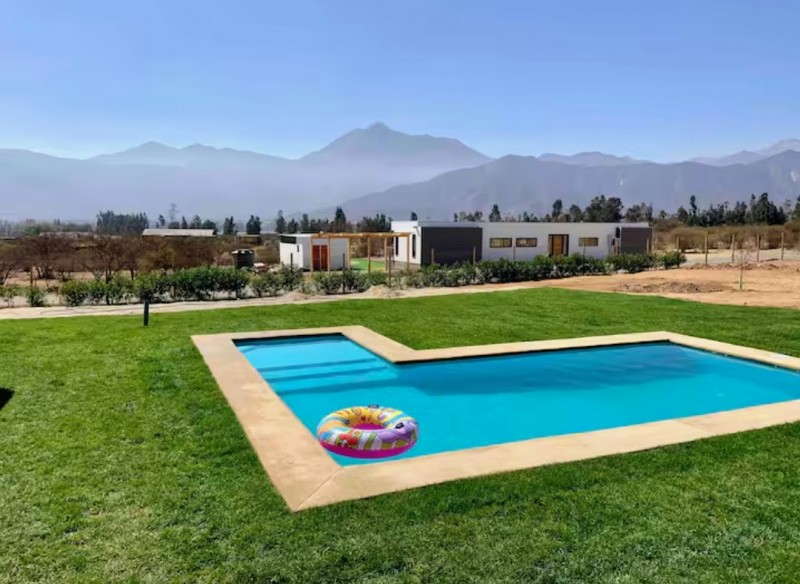 Casa Minimalista Olmué Oasis Privado