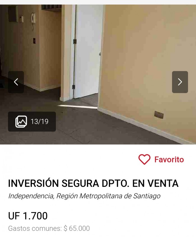 Departamento en Independencia Cercano A Metro Plaza Chacabuc