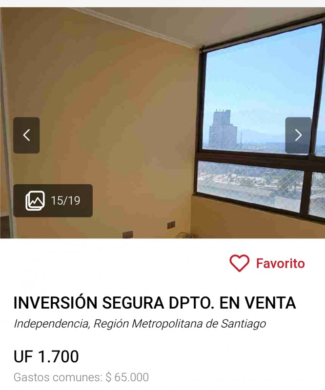Departamento en Independencia Cercano A Metro Plaza Chacabuc