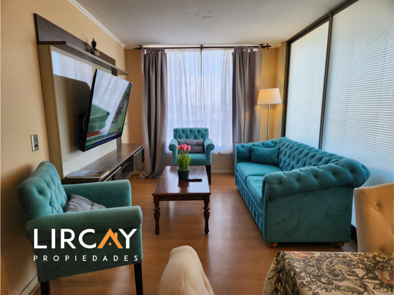 Amplio Departamento en Zona Central de Talca, 4D 2B.