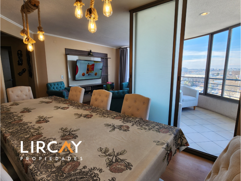 Amplio Departamento en Zona Central de Talca, 4D 2B.