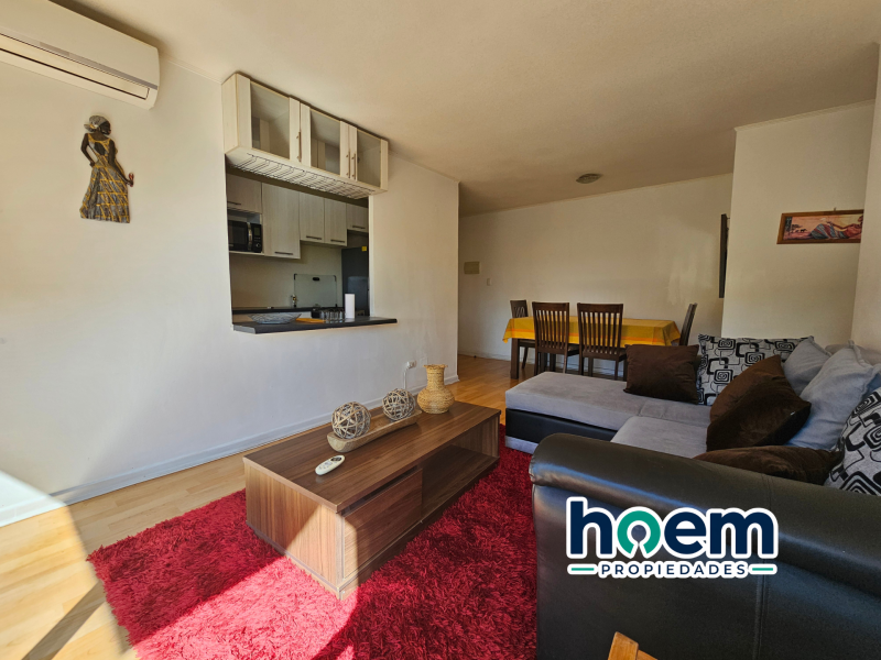 Arriendo Departamento Amoblado Cerca Ucm E Inacap