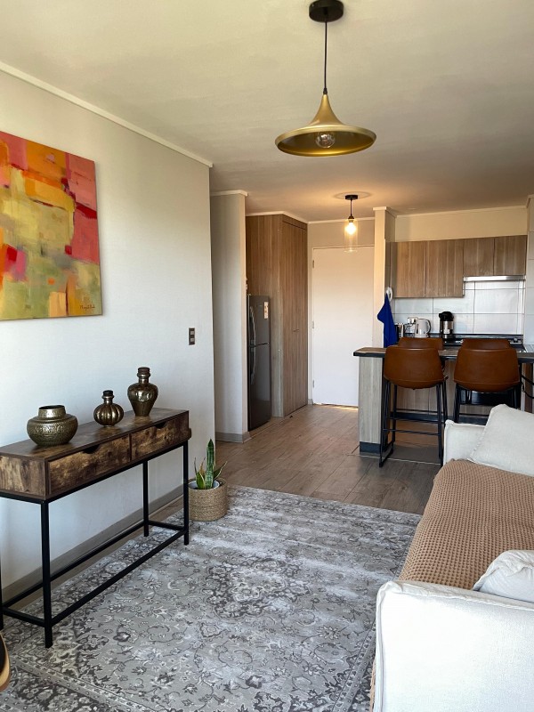 Arriendo Hermoso Departamento Amoblado en Tome